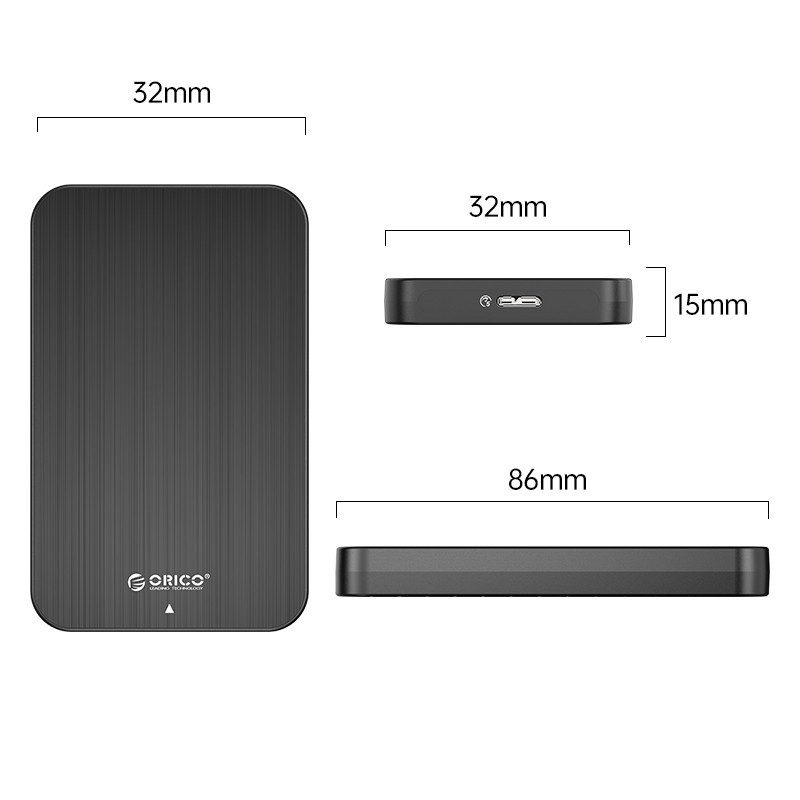 قاب هارد 2.5 اینچ USB3.0 اوریکو مدل HM25U3