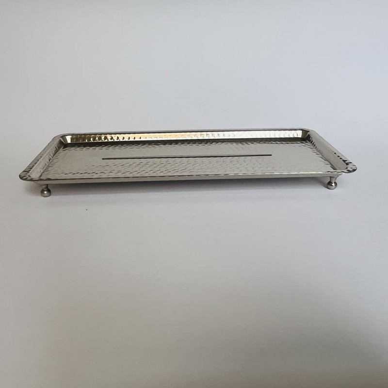 رولت خوری مسی مدل مستطیلی پایه دار کد ZH424.2