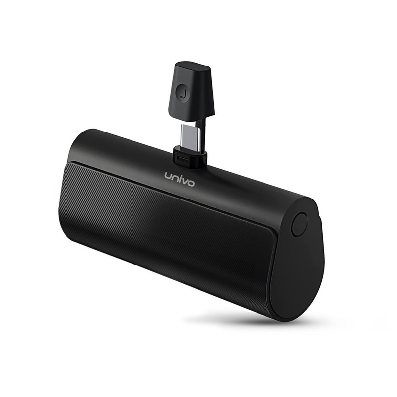 پاوربانک 10 وات یونیوو مدل UN5000 USB-C ظرفیت 4500 میلی آمپر ساعت