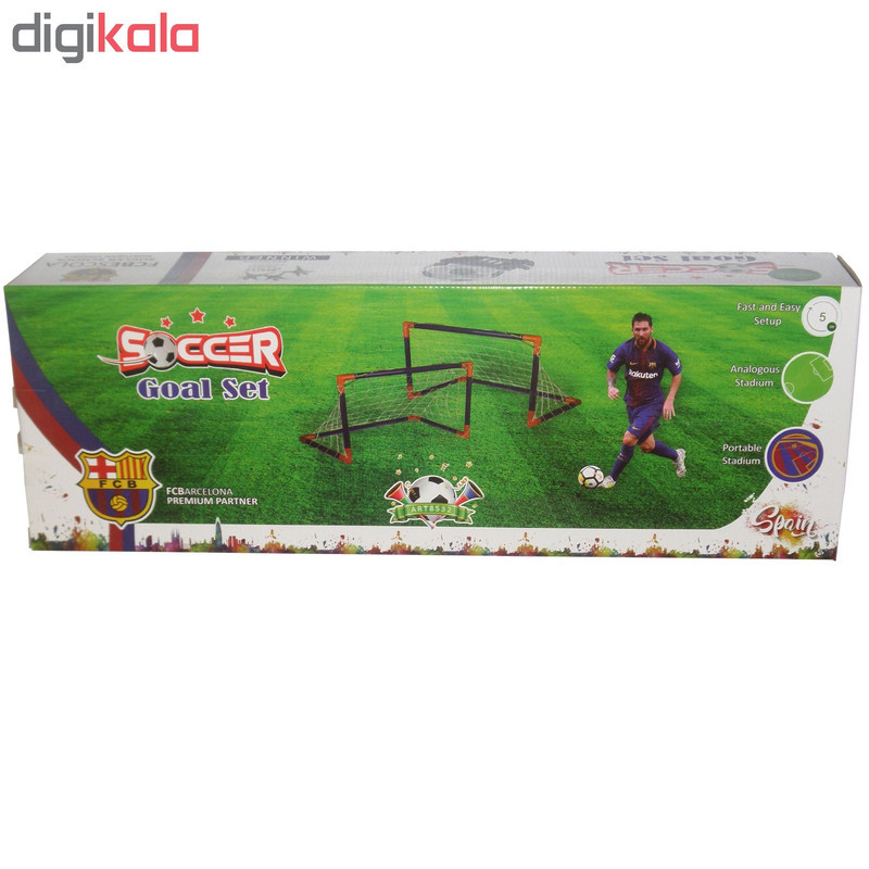دروازه بازی فوتبال مدل SOCCER Goal Set
