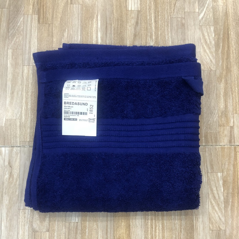 حوله حمام ایکیا مدل BREDASUND سایز 100x50 سانتیمتر
