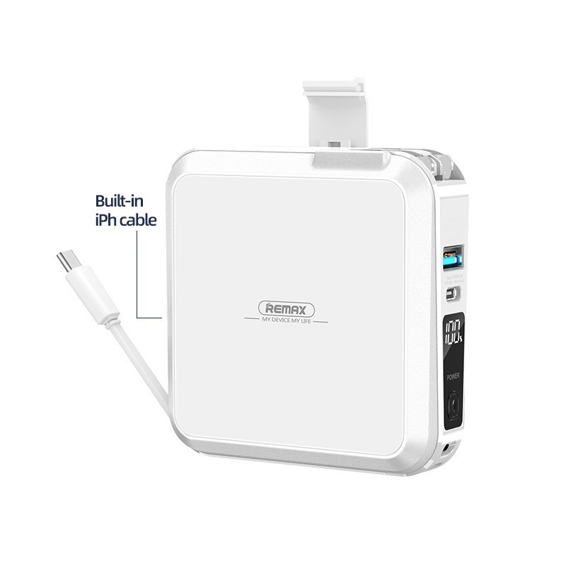 پاوربانک ریمکس مدل Infinity All in one - AC charger-RPP-276 ظرفیت 15000 میلی آمپرساعت