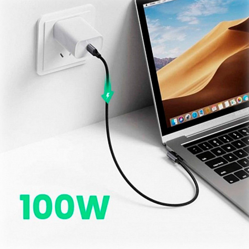 کابل USB-C یوگرین مدل US334-70643 طول 1 متر