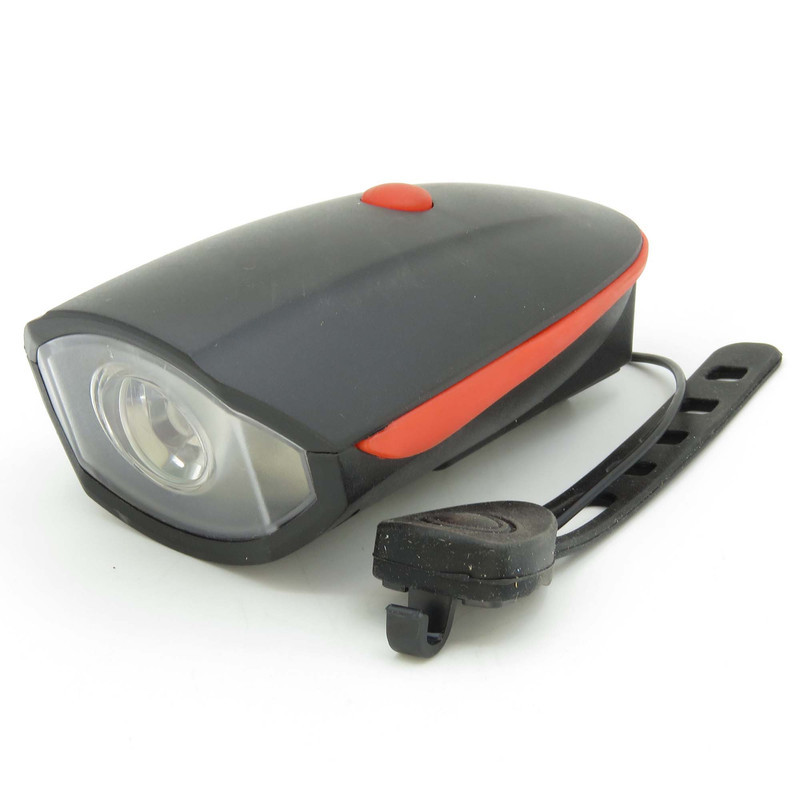 چراغ جلوی دوچرخه مدل بوق دار کد 389