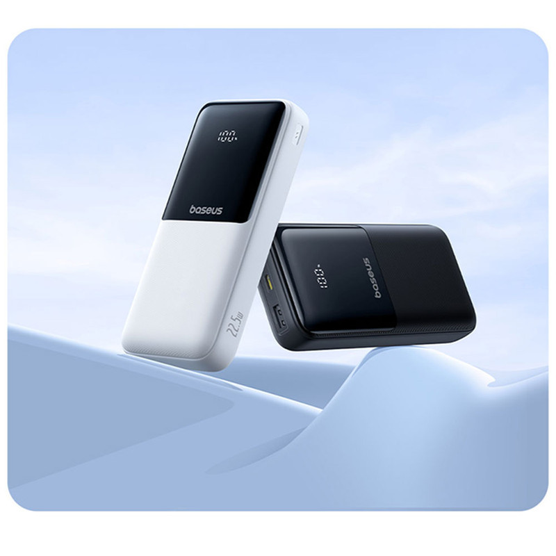پاوربانک 22 وات بیسوس مدل LIPOW Dual ظرفیت 20000 میلی‌آمپرساعت به همراه کابل USB-C و لایتنینگ
