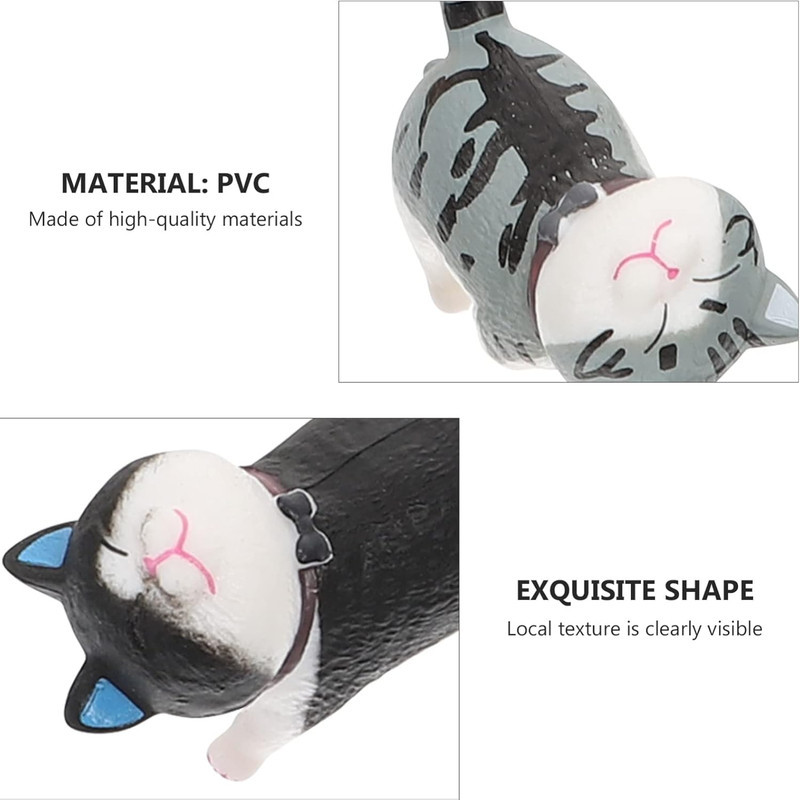 فیگور مدل گربه طرح Cute Cats مجموعه 9 عددی