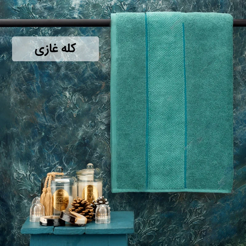 حوله حمامی هیرو طرح ماکرو سایز 100×150 سانتی متر