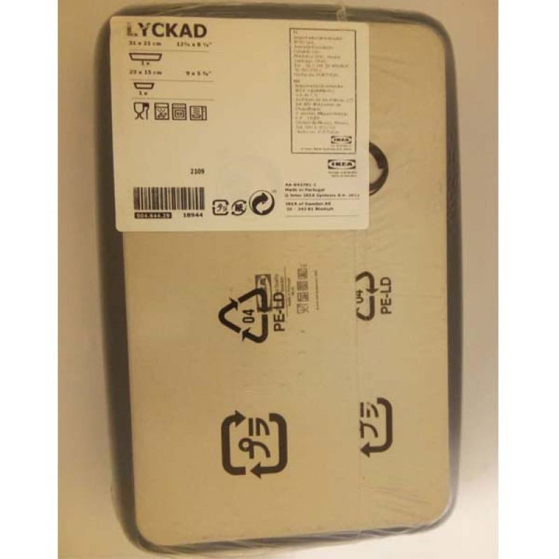 ظرف پخت ایکیا مدل LYCKAD مجموعه 2 عددی