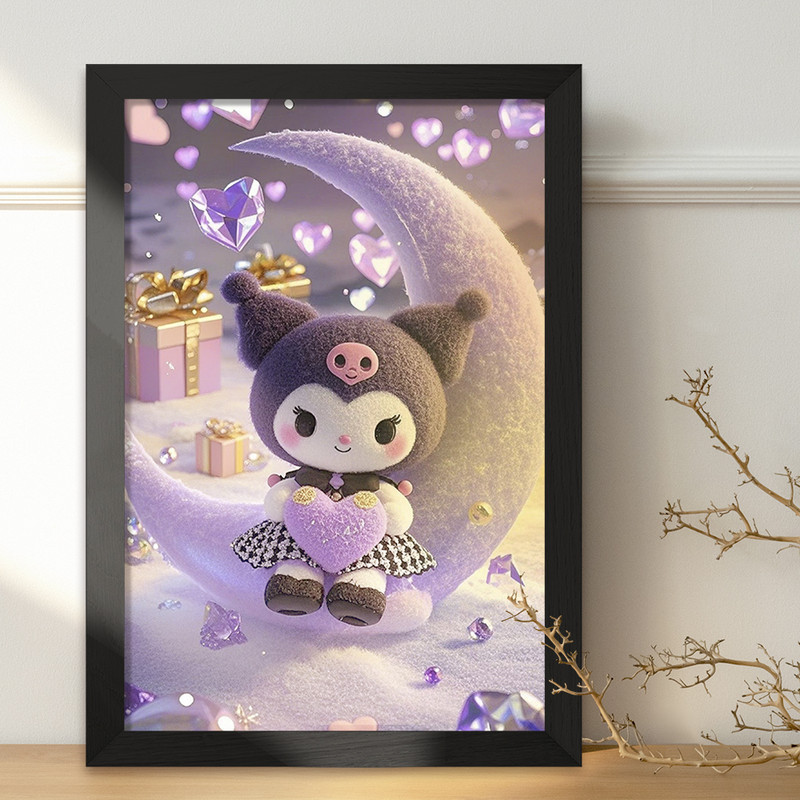تابلو خندالو مدل کرومی (Kuromi) کد F10294
