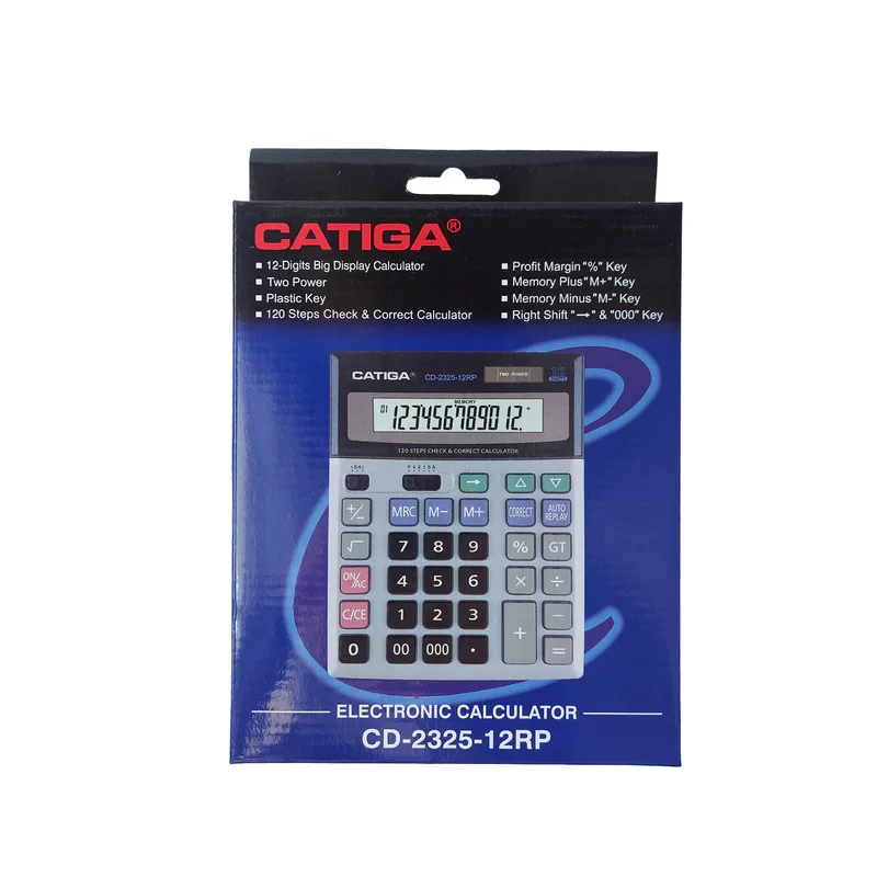 ماشین حساب کاتیگا مدل CD-2325-12RP