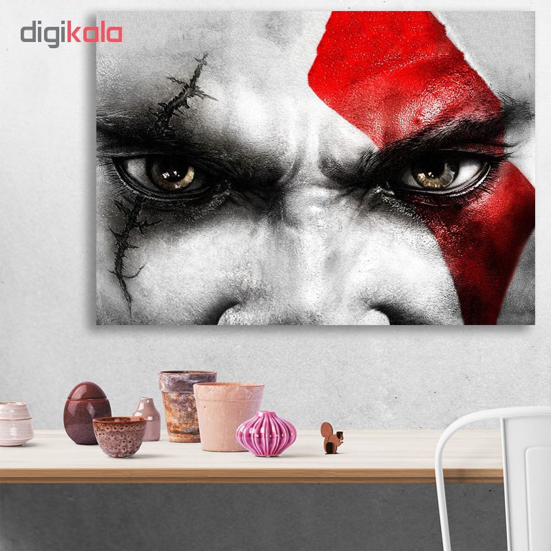 تابلو شاسی گالری استاربوی طرح بازی God Of War مدل Amazing Game 5
