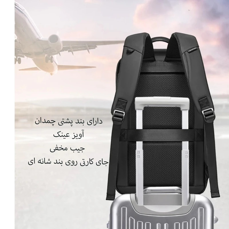 کوله پشتی لپ تاپ بنج مدل DSH 7276 مناسب برای لپ تاپ‌های 15.6 اینچ