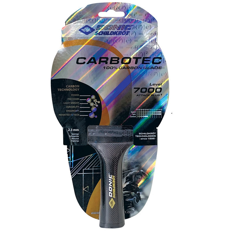 راکت پینگ پنگ دونیک مدل Carbotec 7000 به همراه کاور