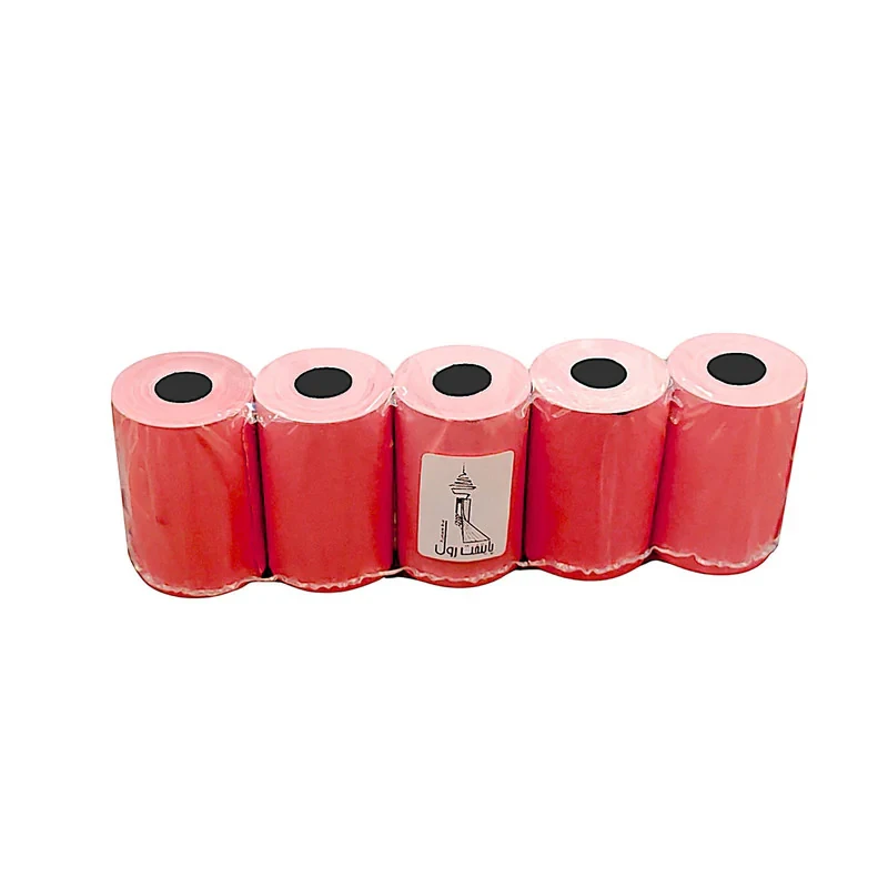 کاغذ پرینتر حرارتی پایتخت رول مدل R80mm بسته 5 عددی