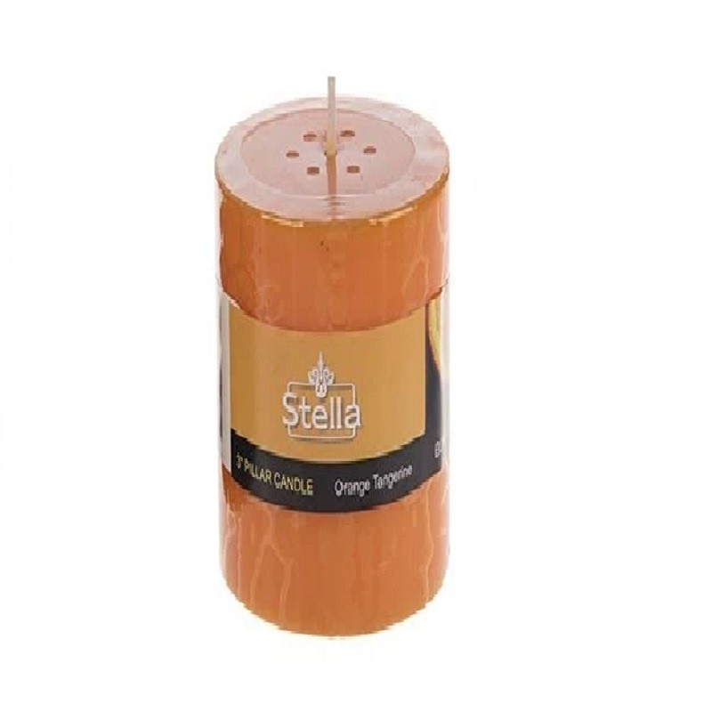 شمع استوانه ای معطر مدل 04403 با رایحه گل زمان اتمام 30 ساعت بسته 2 عددی