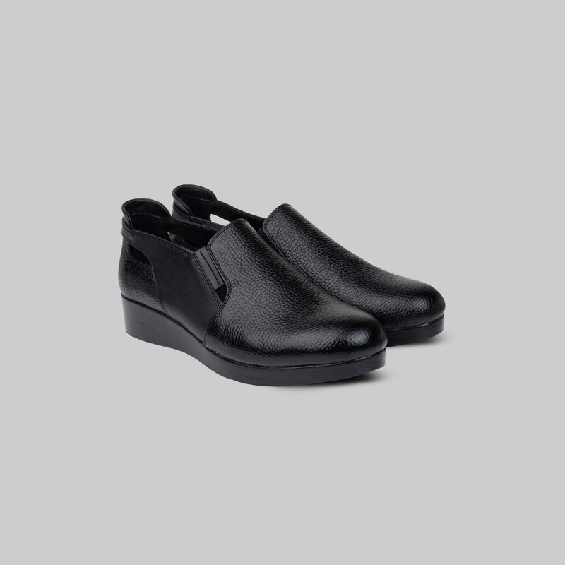 کفش طبی زنانه چرم عطارد مدل چرم طبیعی کد SH156