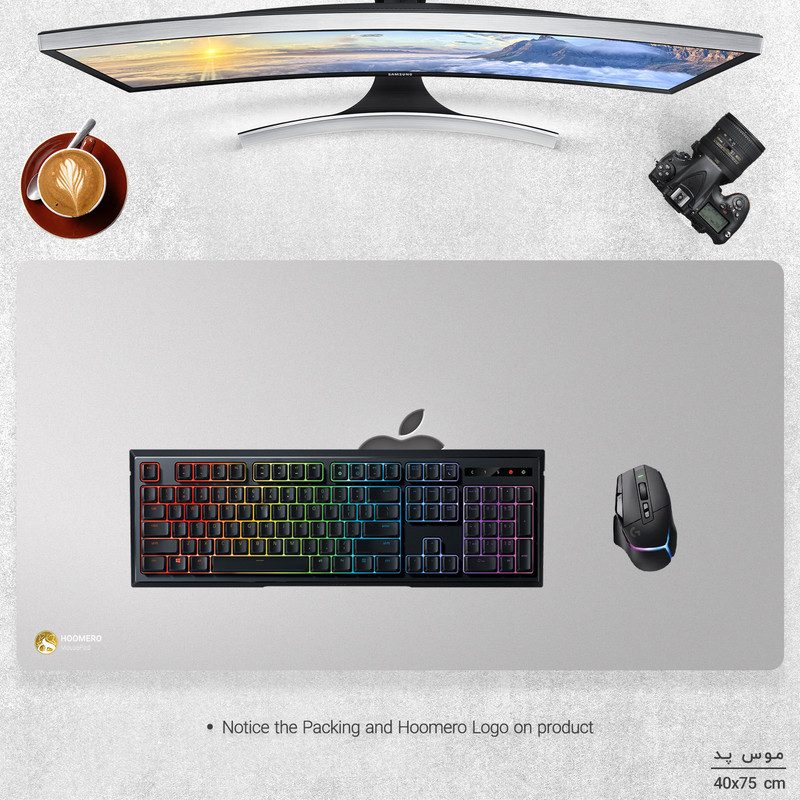 ماوس پد مدل MX305 طرح Apple Technology company
