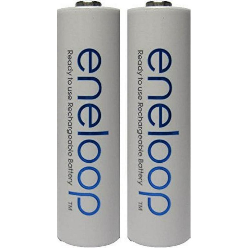 باتری نیم قلمی قابل شارژ پاناسونیک مدل eneloop بسته دو عددی