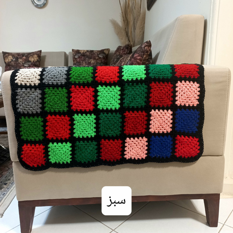 شال مبل مدل sh2 سایز  70x60 سانتی متر