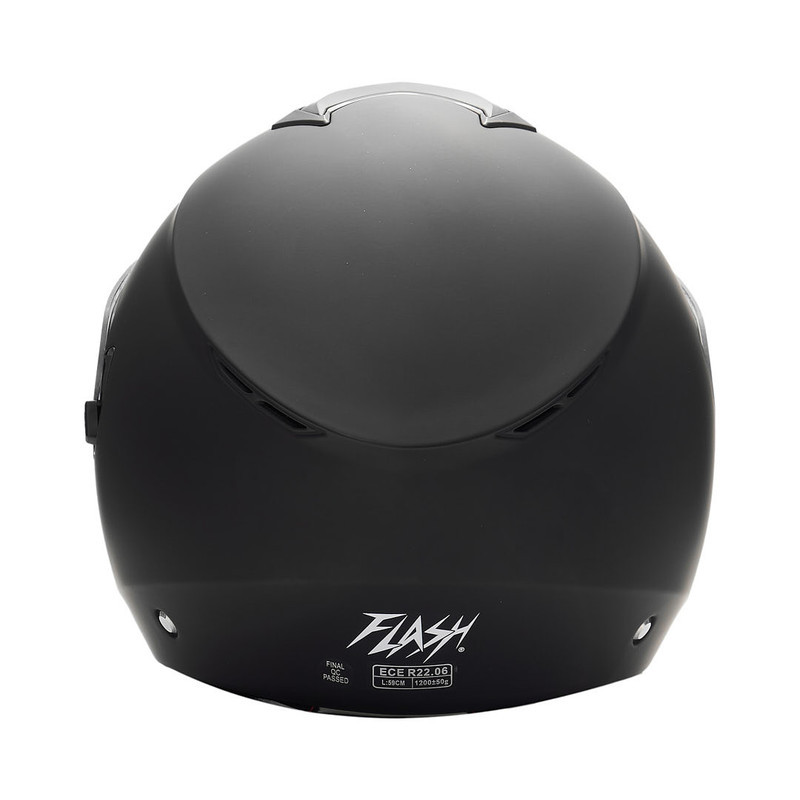 کلاه کاسکت بدون فک فلش مدل 852 matt black