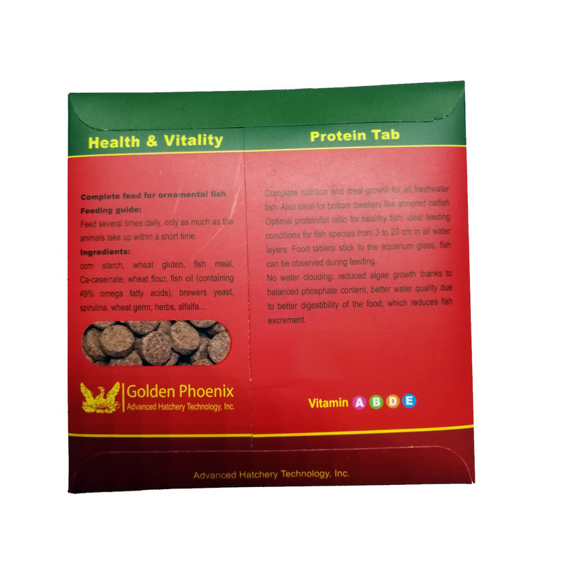 غذای ماهی گلدن فونیکس مدل Protein Tab وزن 20 گرم