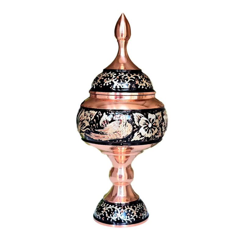 باکس هدیه شکلات خوری مسی الماس تراش کد S24