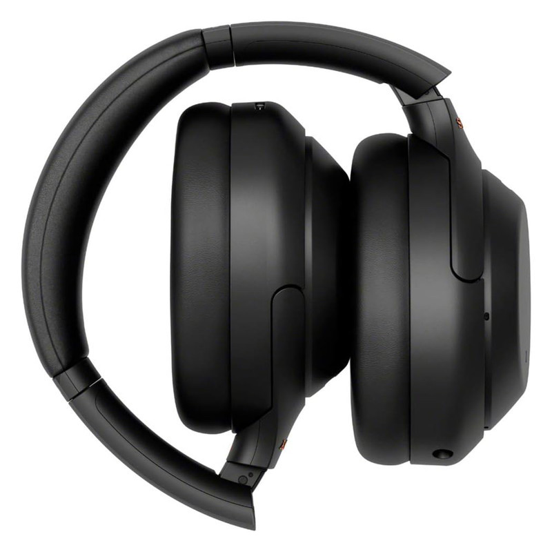 هدفون بلوتوثی سونی مدل WH-1000XM4 با نویز کنسلینگ فعال (ANC)، نویزکنسلینگ میکروفون (ENC)، درگاه شارژ USB Type-C، دارای میکروفون داخلی با کیفیت بالا، مقاوم در برابر رطوبت و عرق
