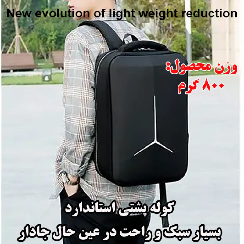 کوله پشتی لپ تاپ مدل 1818 مناسب برای لپ تاپ 14 تا 16 اینچ