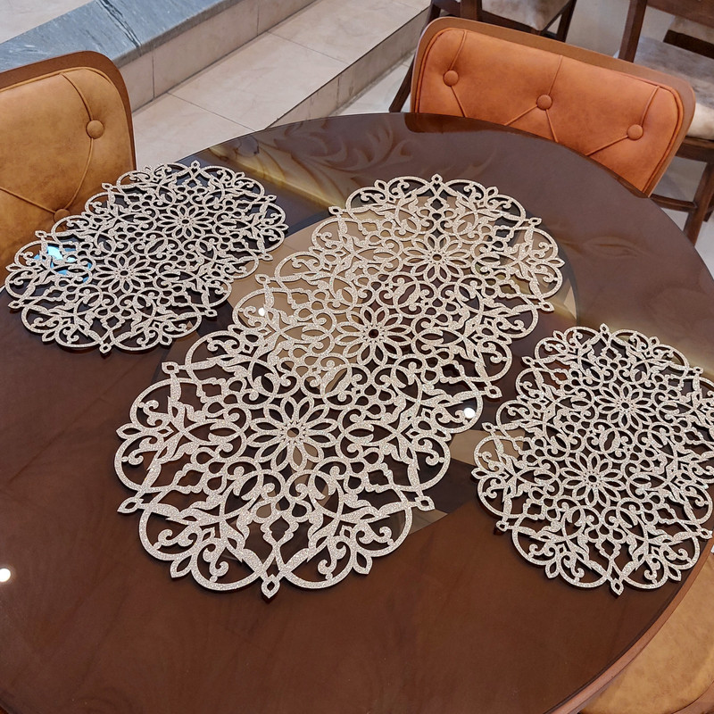 رومیزی مدل بهار کد 8035 مجموعه 3 عددی