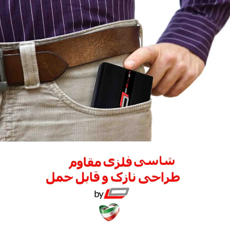 هارد دیسک اکسترنال اِل‌اُ مدل economy ظرفیت یک ترابایت