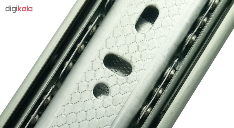 ریل ساچمه ای امیت مدل R2 - 055 سایز 55 سانتی متر بسته 2 عددی