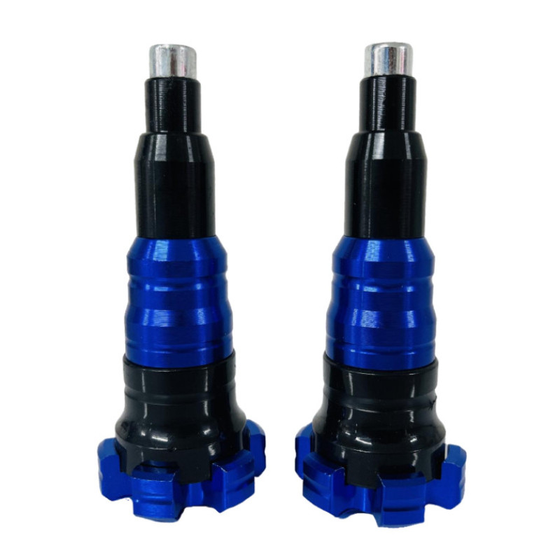 پروتکشن بدنه موتور سیکلت وارون مدل CNC ستاره ای کد W-34-BLU بسته 2 عددی