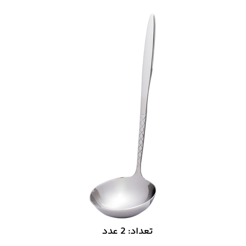 سرویس قاشق، چنگال و کارد استیل 146 پارچه 30 نفره کابان مدل 166