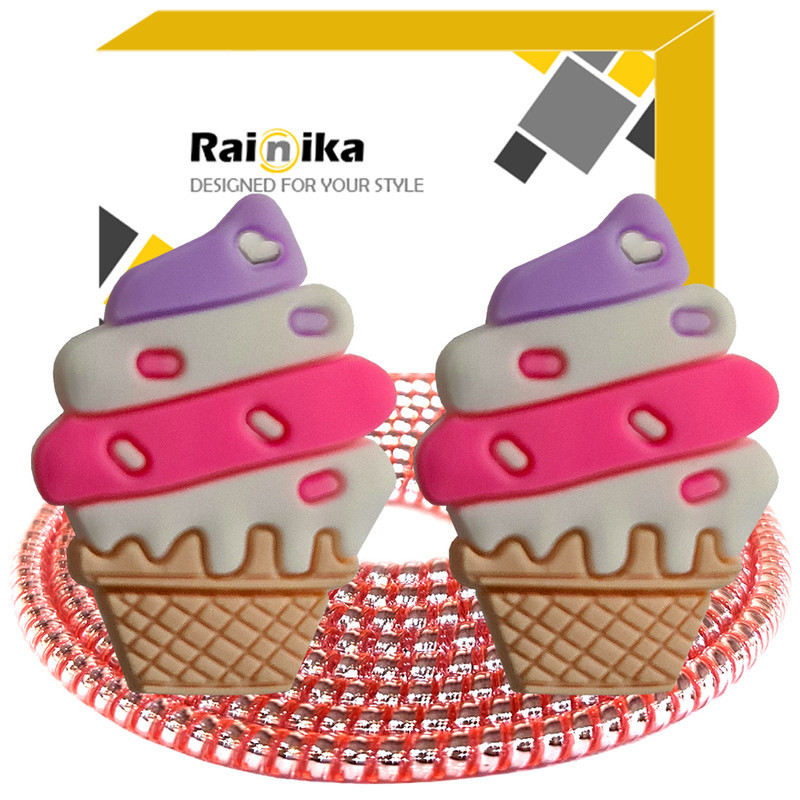 محافظ کابل رینیکا مدل Ice Cream 03 مجموعه 3 عددی