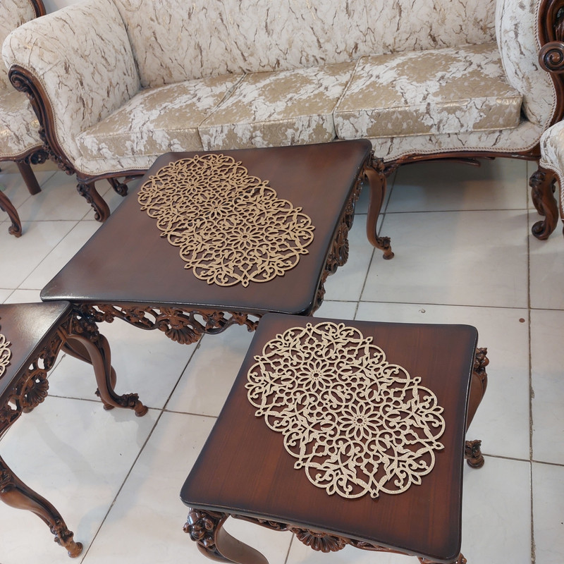 رومیزی مدل بهار کد 8035 مجموعه 3 عددی