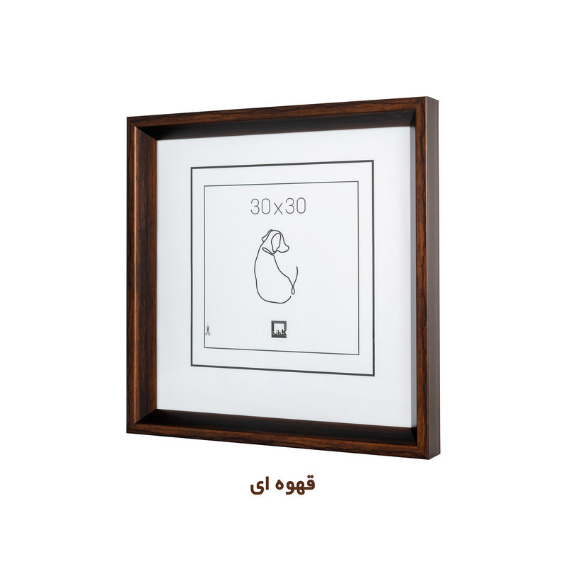 قاب عکس کرانه مدل شیب دار F208-3030 سایز 30 در 30 سانتی متر