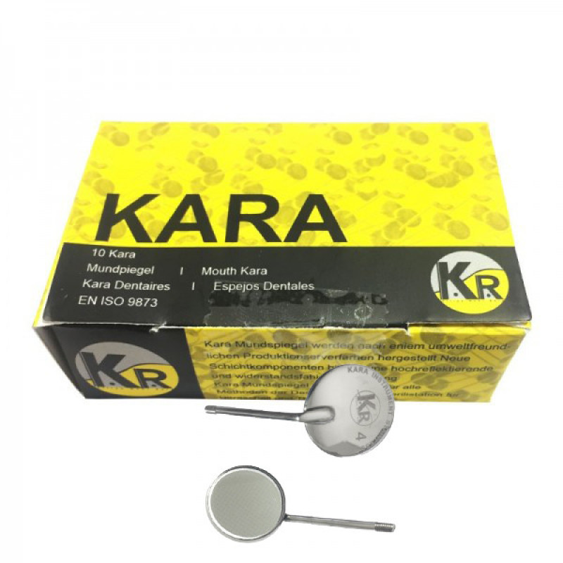 آینه دندانپزشکی کارا مدل x12 بسته 10 عددی