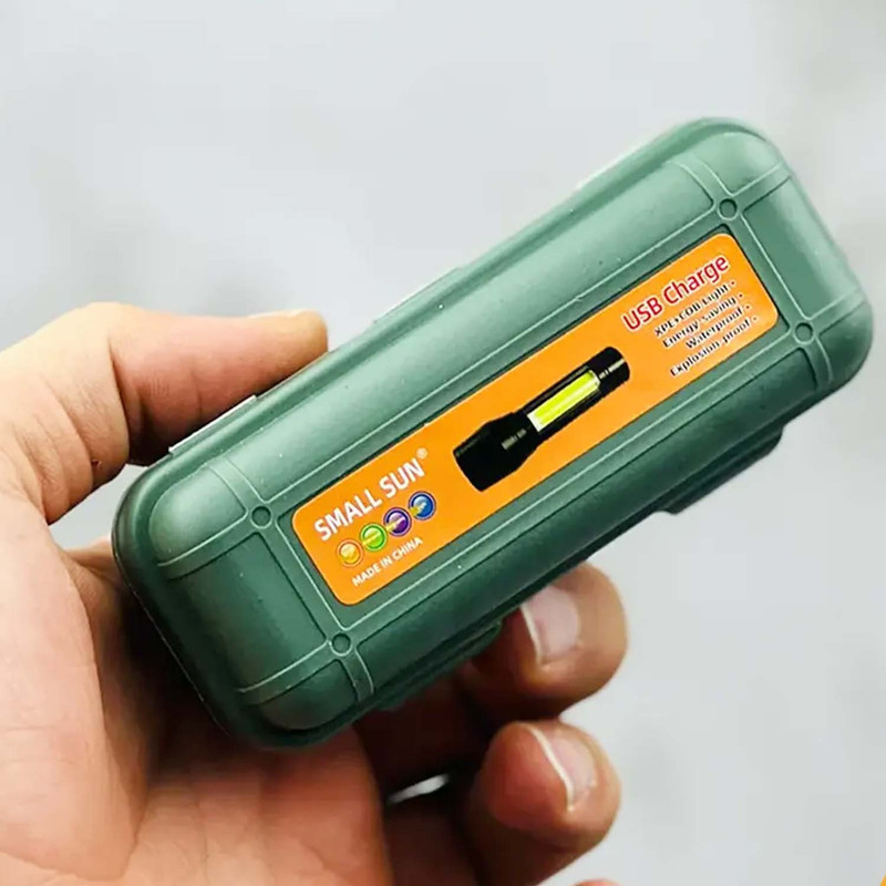 چراغ قوه دستی مدل mini کد 2150 با نور مهتابی