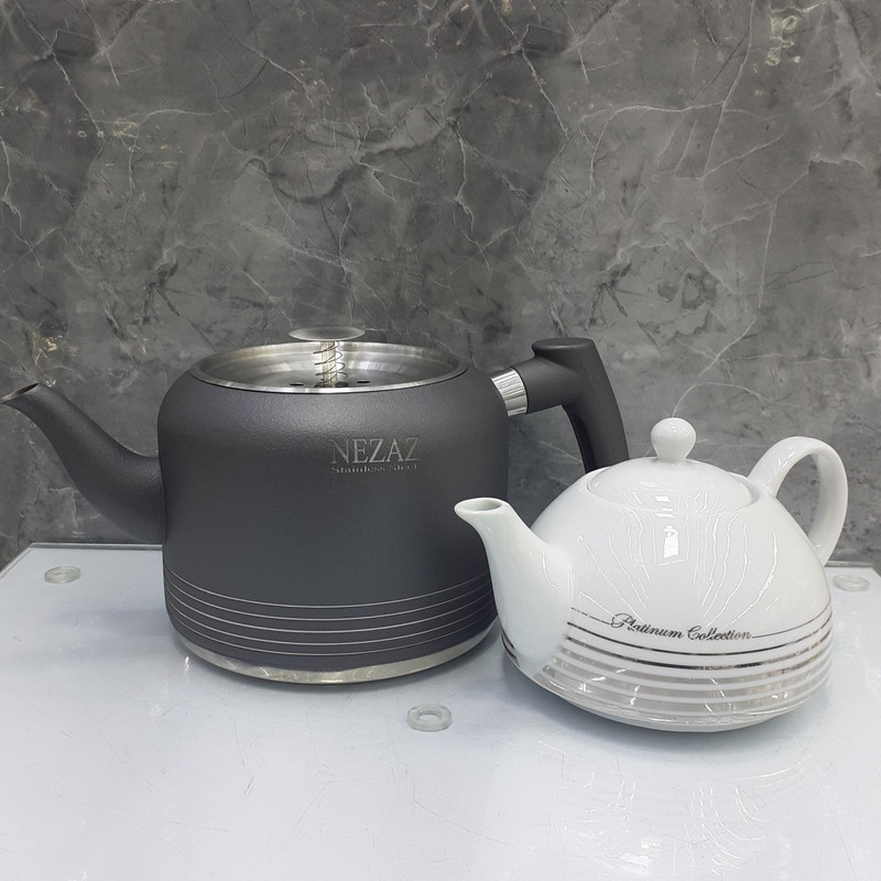 ست کتری و قوری نزاز کد 2406