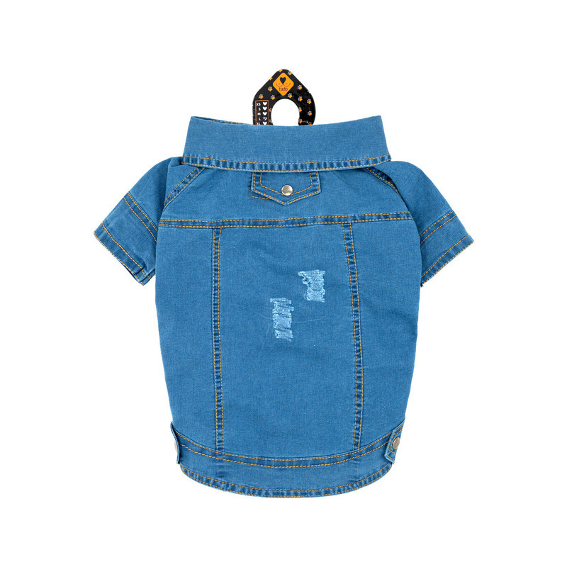 لباس سگ تادو طرح کت لی کد CLS101 سایز S