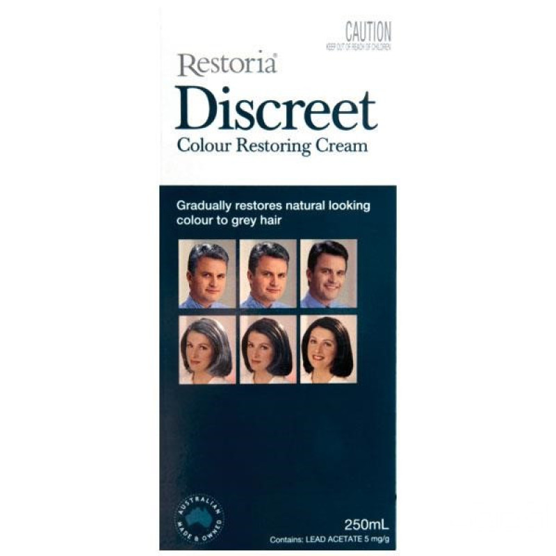 کرم رنگ مو ریستوریا مدل Discreet رنگ مشکی طبیعی حجم 250 میلی لیتر