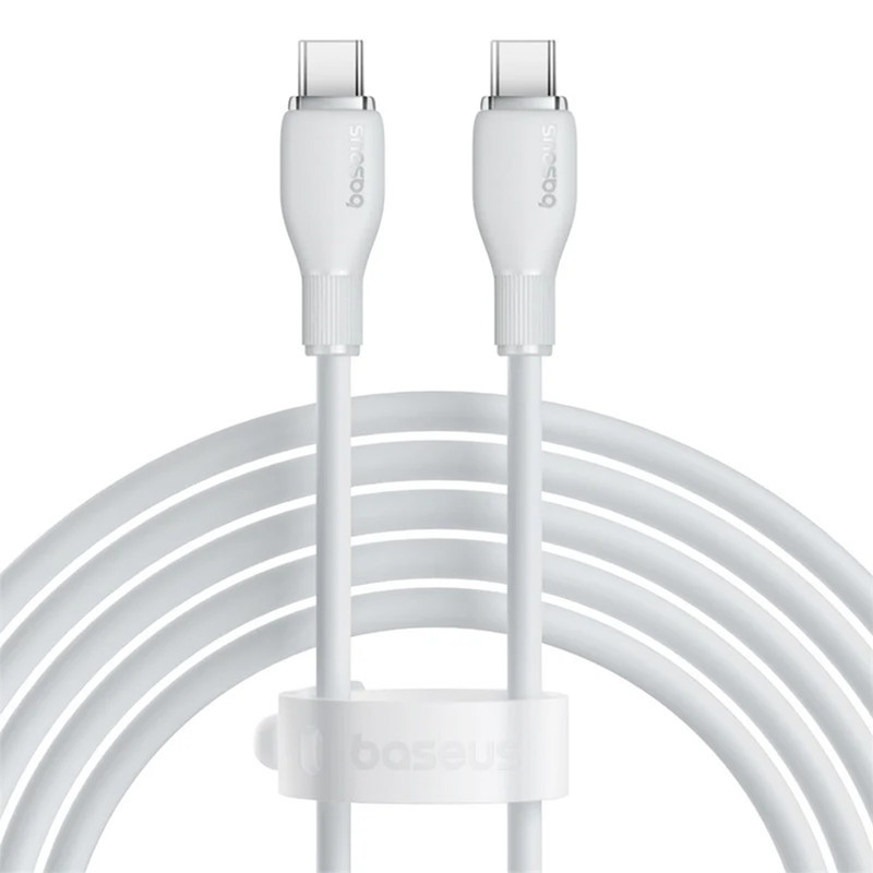 کابل USB-C بیسوس مدل Pudding Series P10355702221-B2 طول 2 متر