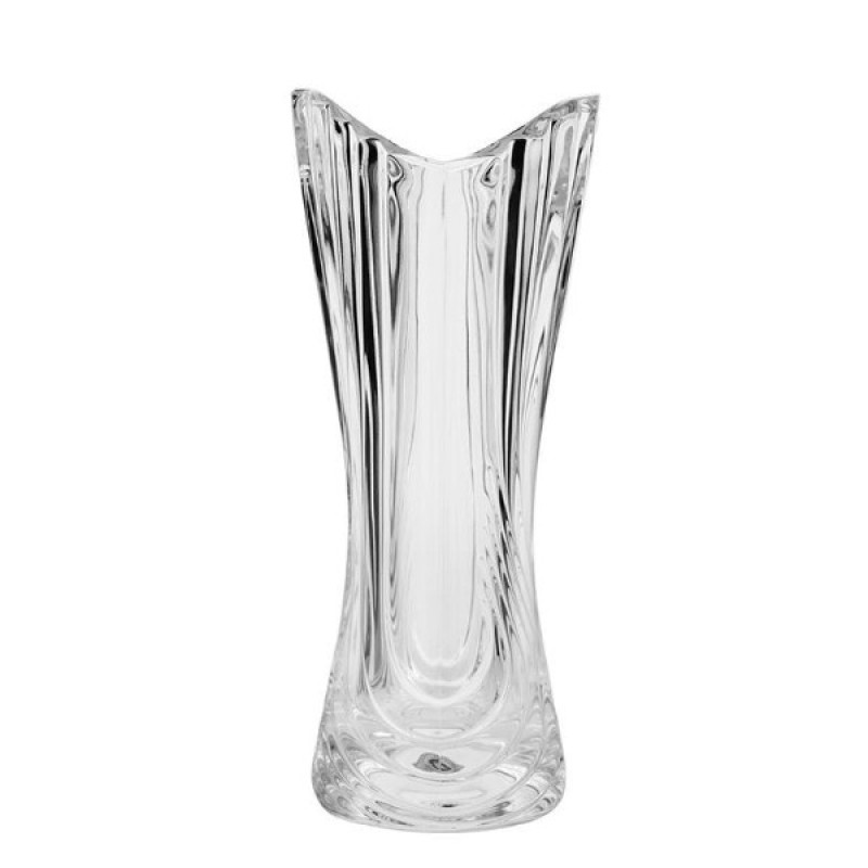 گلدان شیشه‌ای مدل santa با ابعاد 11×9×19 سانتی‌متر و وزن 605 گرم