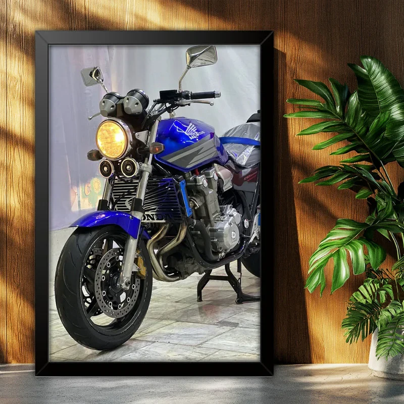 تابلو بکلیت طرح موتور سنگین هوندا سی بی HONDA CB1300 مدل B-po2014 فریم مشکی