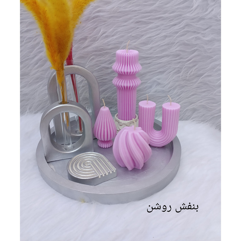 شمع مدل PD123 مجموعه 4 عددی