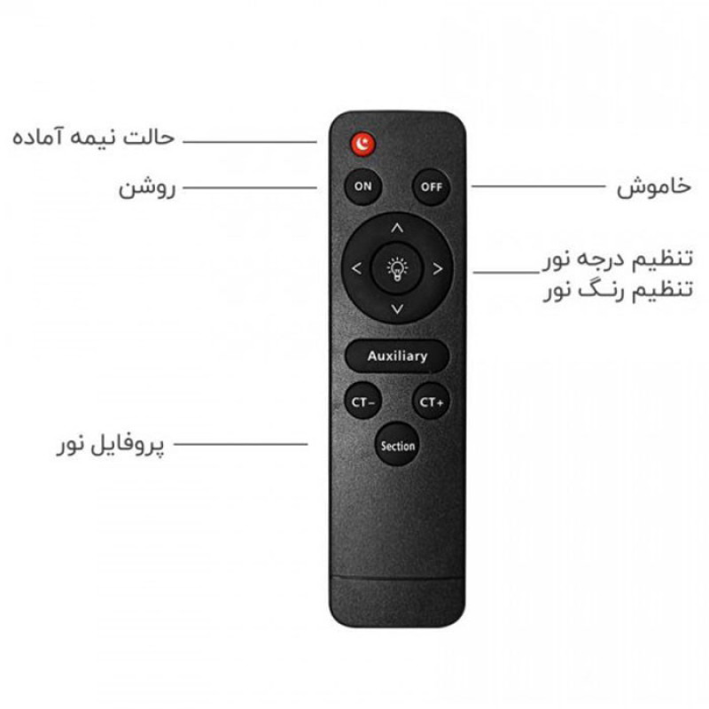 نور ثابت ال ای دی مدل 150W کد 50X70