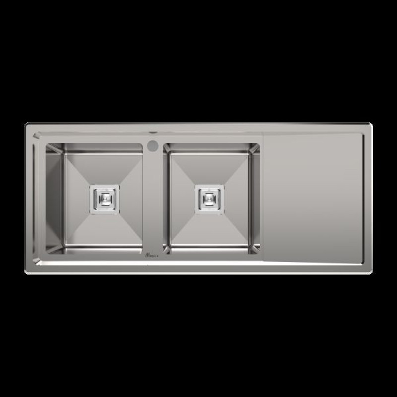 سینک ظرفشویی استیل بیمکث کد 743 توکار