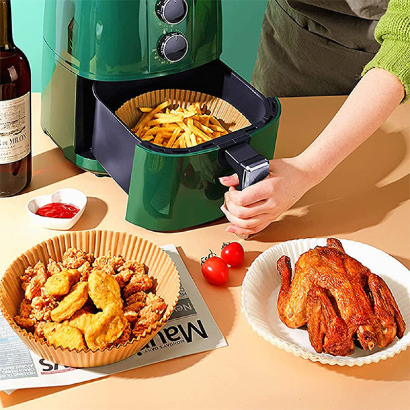 ورق نسوز شیرینی‌ پزی مدل Air Fryer Pad Paper بسته 50 عددی