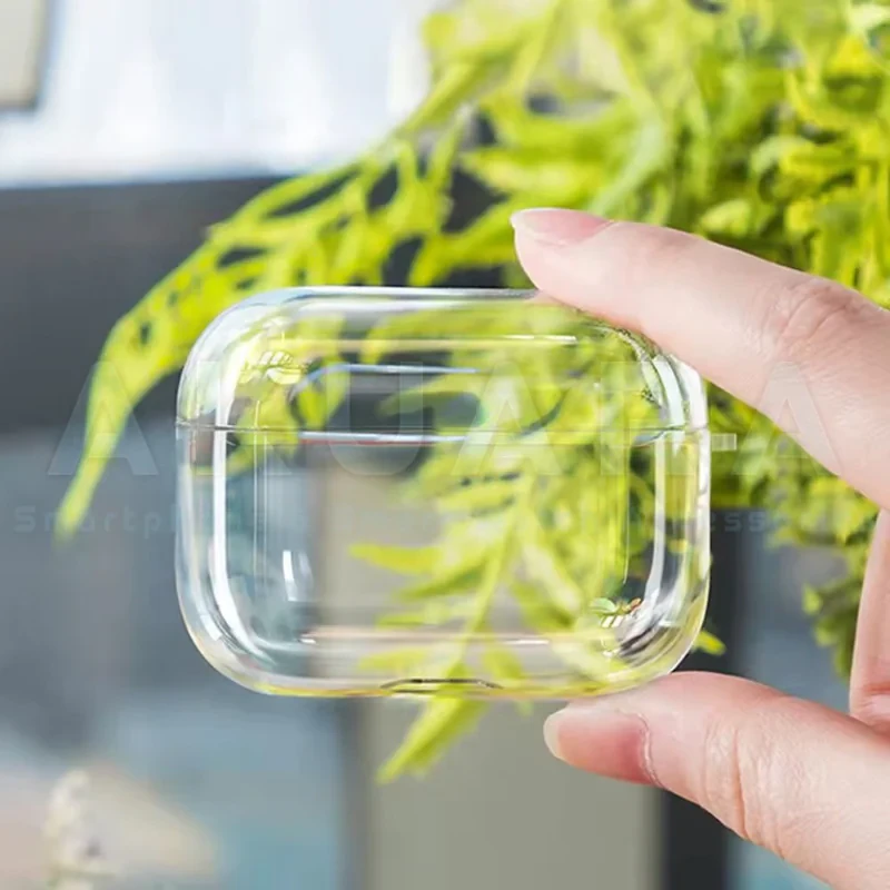 کاور آکوآرا مدل Clear مناسب برای کیس هدفون بی سیم اپل Airpods 4