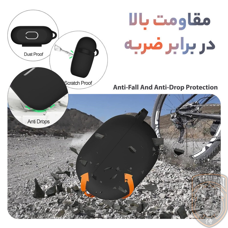 کاور سامورایی مدل Silk-6 مناسب برای کیس هدفون شیائومی Buds 3T Pro